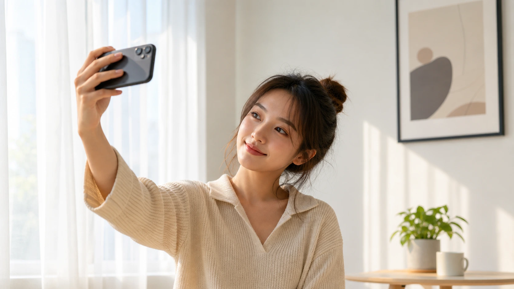 Selfie Pose Ideas That Look Natural and Relaxed